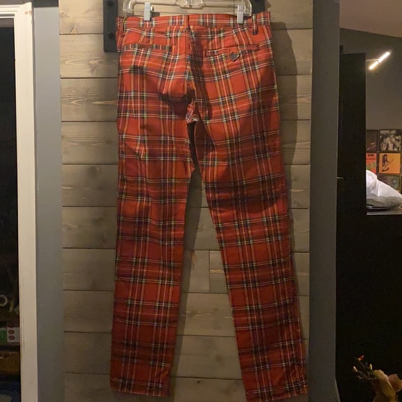 Royal Bones Red Tartan 34/32 - Picture 2 of 3